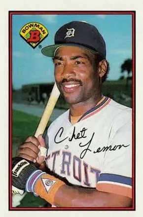 1989 Bowman #108 - Chet Lemon - Detroit Tigers 1989 Bowman #108 - Chet Lemon - Detroit Tigers