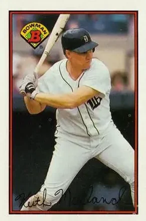 1989 Bowman #109 - Keith Moreland - Detroit Tigers