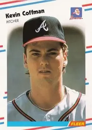1988 Fleer #536 - Kevin Coffman - Atlanta Braves