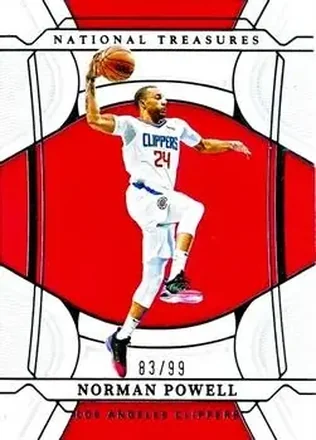 2021-22 Panini National Treasures #1 Norman Powell