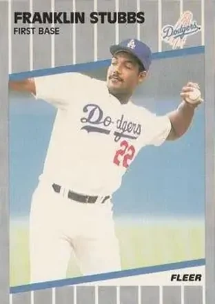 1989 Fleer #74 - Franklin Stubbs - Los Angeles Dodgers