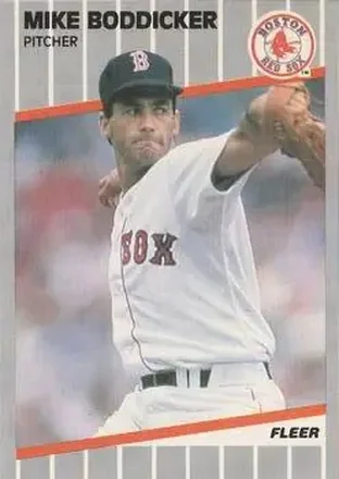 1989 Fleer #80 - Mike Boddicker - Boston Red Sox