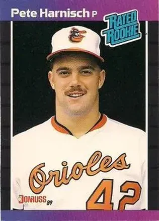 1989 Donruss #44 - Pete Harnisch - Baltimore Orioles