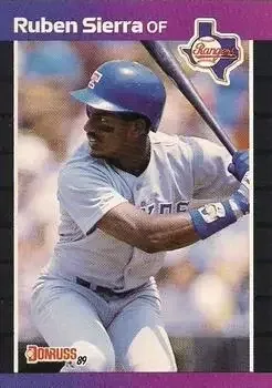 1989 Donruss feature card