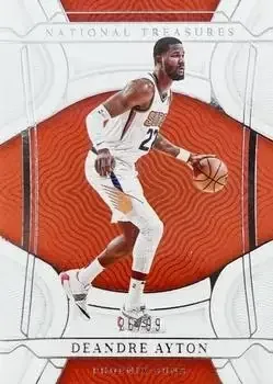 2021-22 Panini National Treasures #5 Deandre Ayton