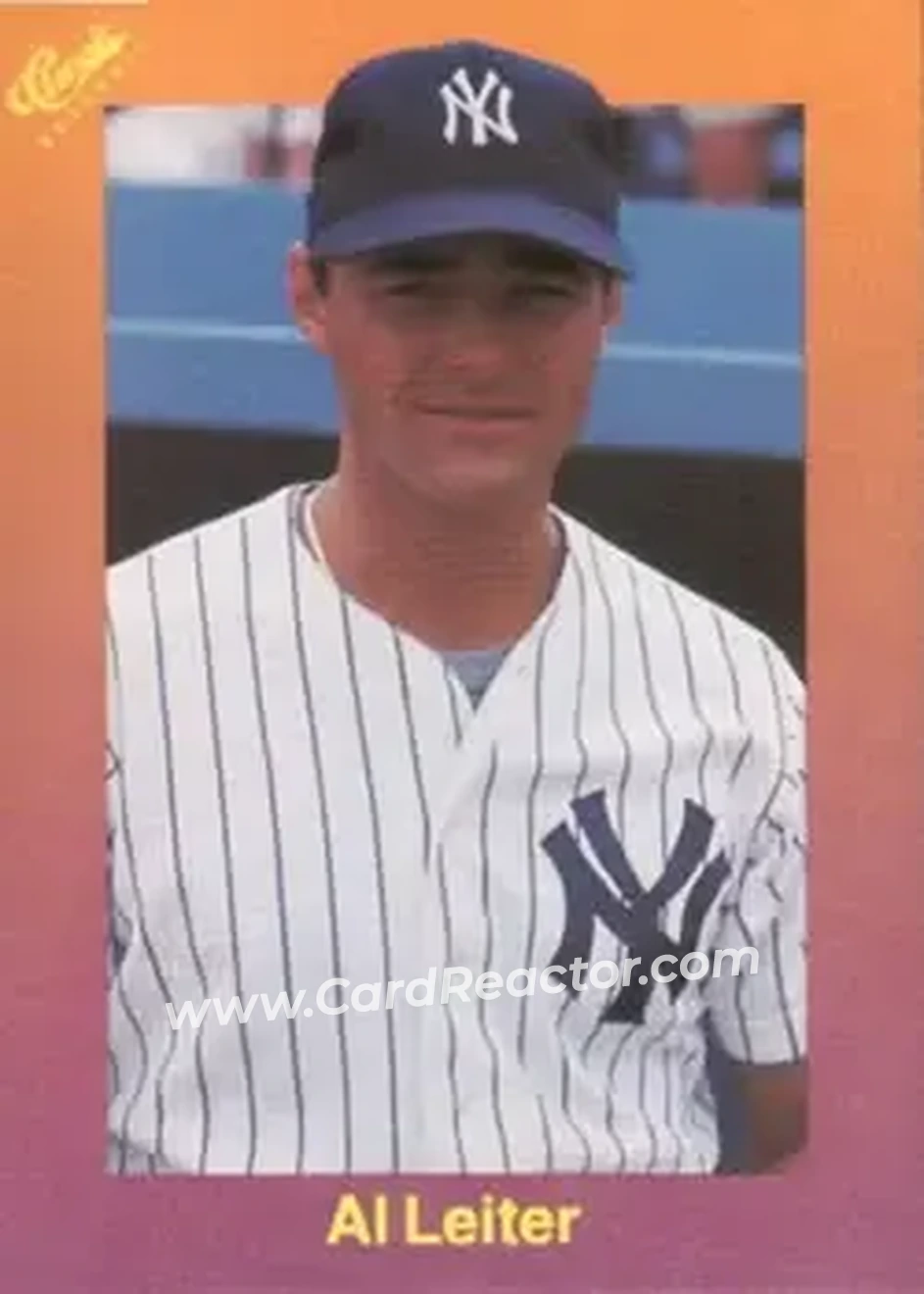 1989 Classic #112 - Al Leiter - New York Yankees - Front 1989 Classic #112 - Al Leiter - New York Yankees - Front