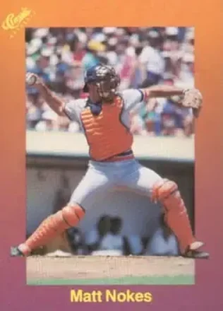 1989 Classic #113 - Matt Nokes - Detroit Tigers