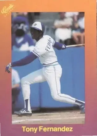1989 Classic #115 - Tony Fernandez - Toronto Blue Jays 1989 Classic #115 - Tony Fernandez - Toronto Blue Jays