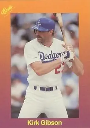 1989 Classic #120 - Kirk Gibson - Los Angeles Dodgers