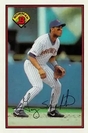 1989 Bowman #142 - Gary Sheffield - Milwaukee Brewers 1989 Bowman #142 - Gary Sheffield - Milwaukee Brewers