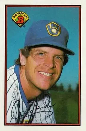 1989 Bowman #143 - Greg Brock - Milwaukee Brewers