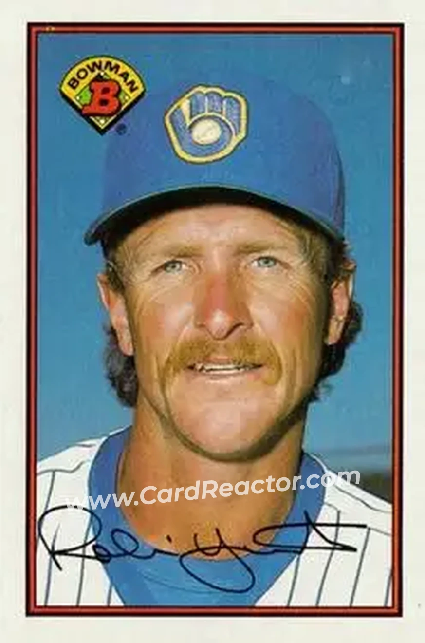 1989 Bowman #144 - Robin Yount - Milwaukee Brewers - Front