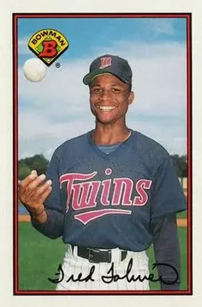 1989 Bowman #147 - Fred Toliver - Minnesota Twins 1989 Bowman #147 - Fred Toliver - Minnesota Twins