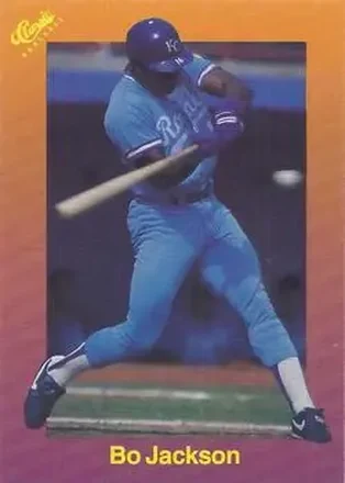 1989 Classic #122 - Bo Jackson - Kansas City Royals 1989 Classic #122 - Bo Jackson - Kansas City Royals