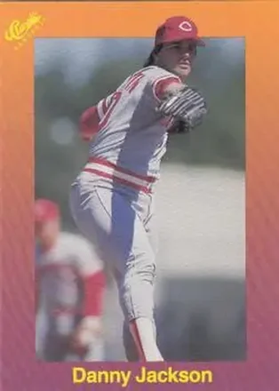 1989 Classic #123 - Danny Jackson - Cincinnati Reds