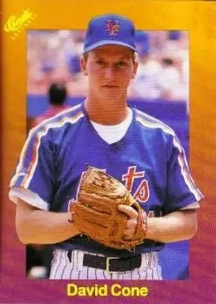 1989 Classic #125 - David Cone - New York Mets