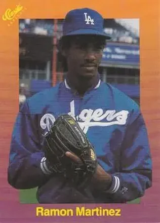 1989 Classic #130 - Ramon Martinez - Los Angeles Dodgers