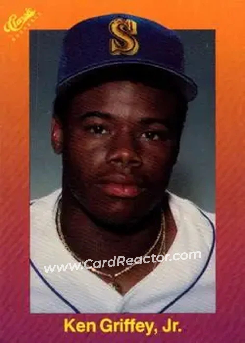 1989 Classic #131 - Ken Griffey Jr. - Seattle Mariners - Front 1989 Classic #131 - Ken Griffey Jr. - Seattle Mariners - Front