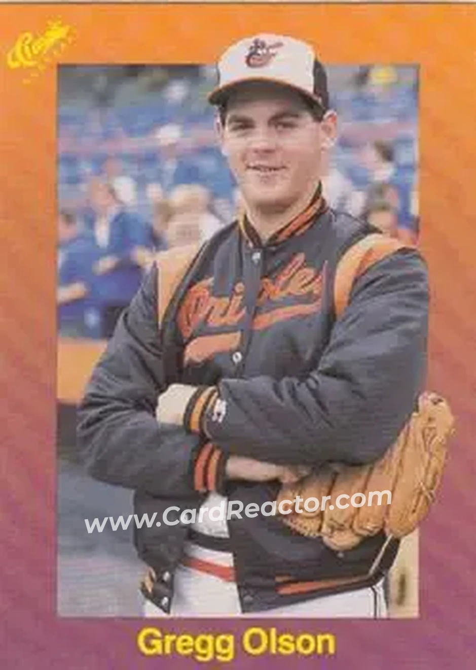 1989 Classic #132 - Gregg Olson - Baltimore Orioles - Front