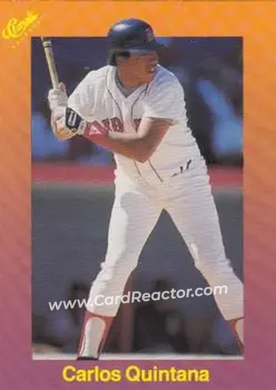 1989 Classic #133 - Carlos Quintana - Boston Red Sox - Front 1989 Classic #133 - Carlos Quintana - Boston Red Sox - Front