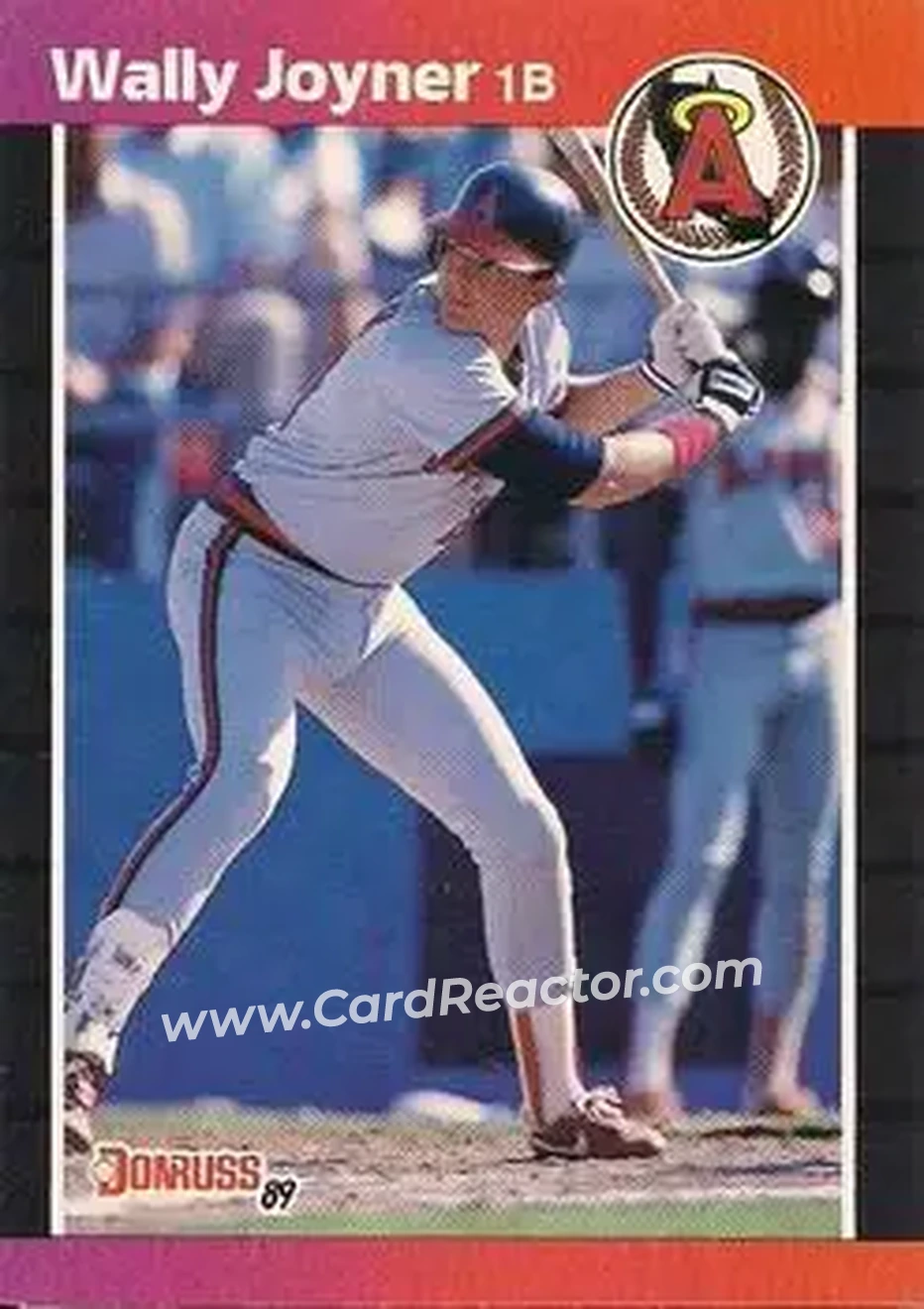 1989 Donruss #52 - Wally Joyner - California Angels - Front