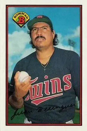 1989 Bowman #152 - Juan Berenguer - Minnesota Twins 1989 Bowman #152 - Juan Berenguer - Minnesota Twins