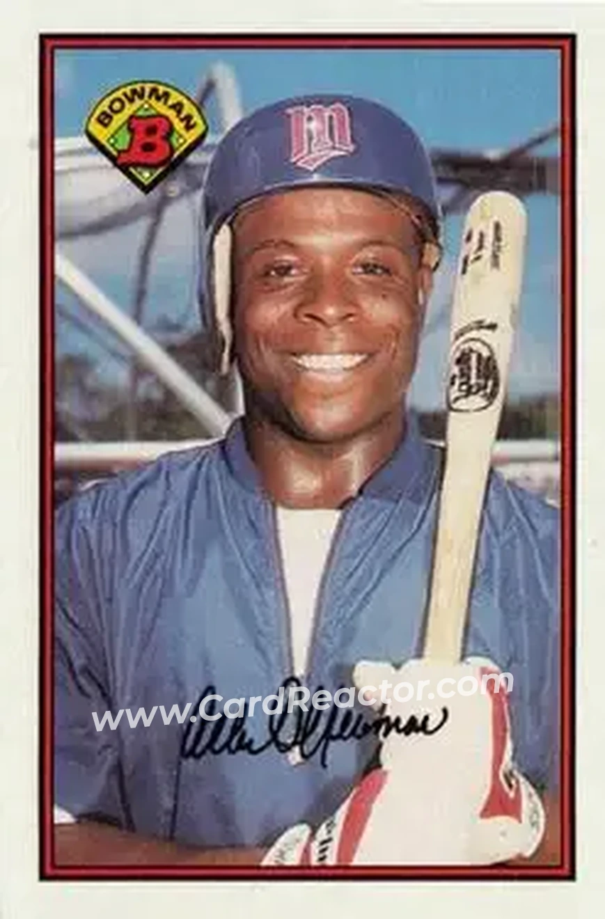 1989 Bowman #156 - Al Newman - Minnesota Twins - Front