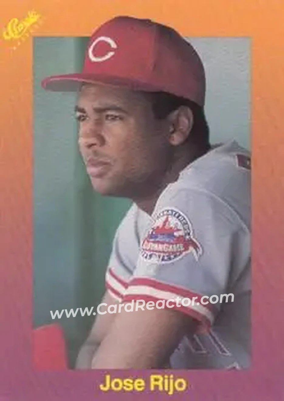 1989 Classic #141 - Jose Rijo - Cincinnati Reds - Front 1989 Classic #141 - Jose Rijo - Cincinnati Reds - Front