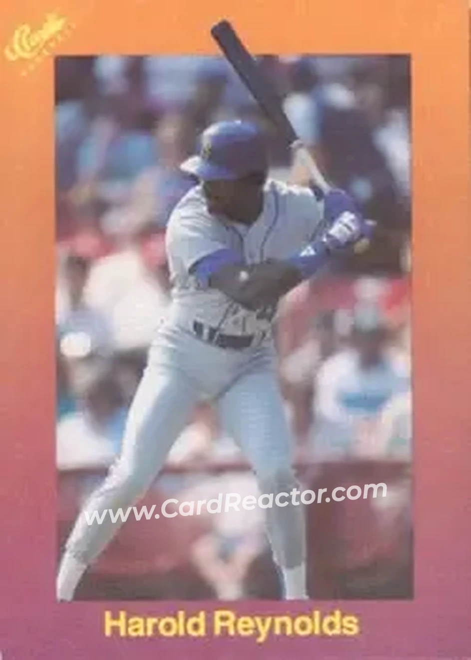 1989 Classic #147 - Harold Reynolds - Seattle Mariners