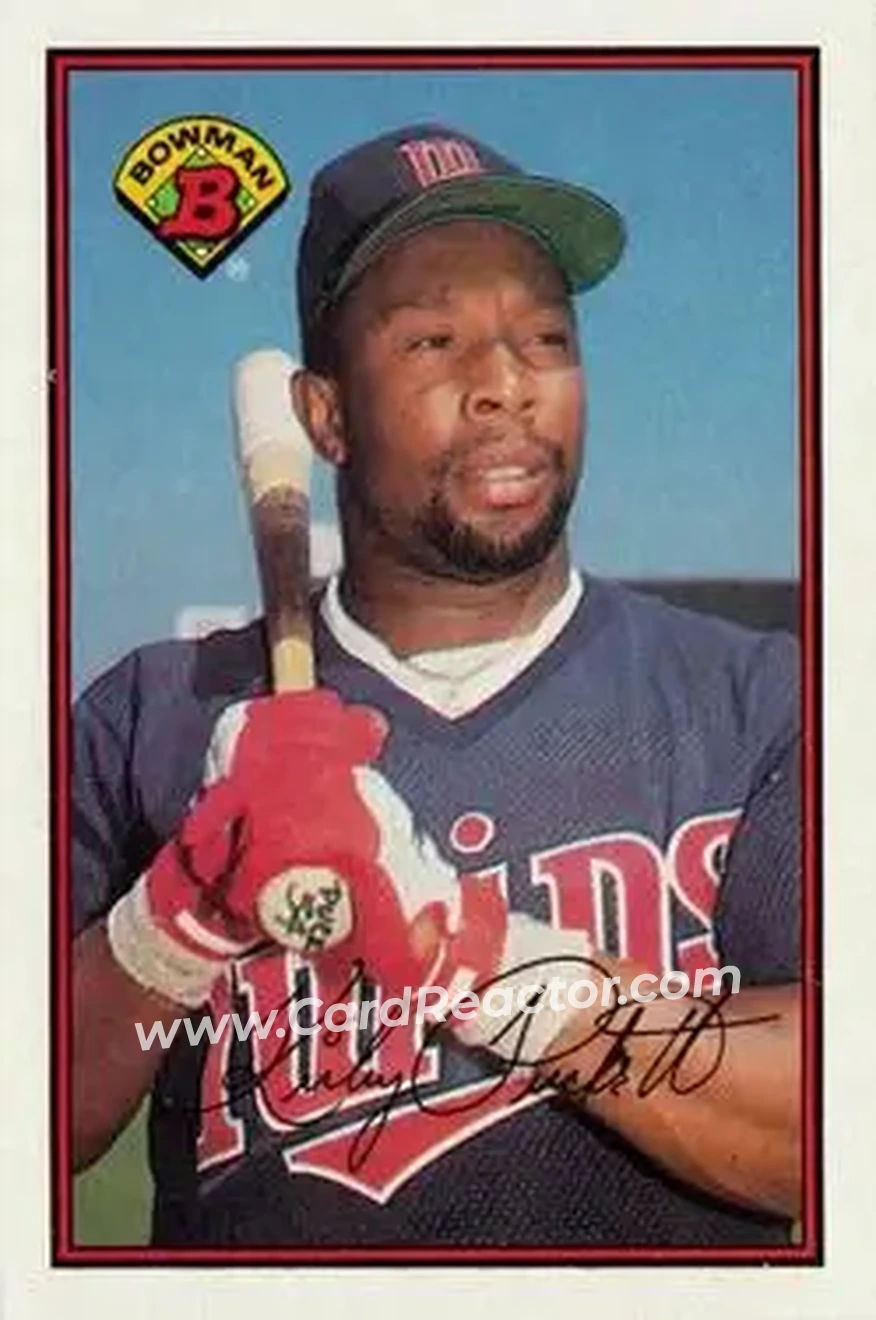 1989 Bowman #162 - Kirby Puckett - Minnesota Twins - Front
