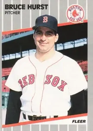 1989 Fleer #91 - Bruce Hurst - Boston Red Sox
