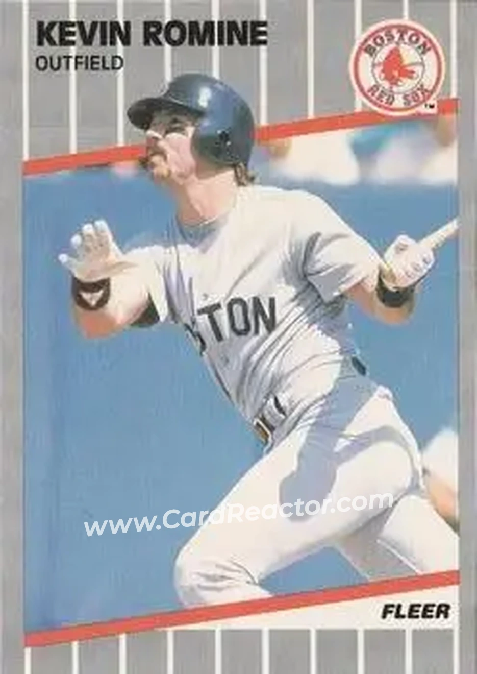 1989 Fleer #98 - Kevin Romine - Boston Red Sox - Front 1989 Fleer #98 - Kevin Romine - Boston Red Sox - Front