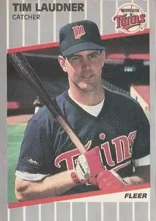 1989 Fleer #118 - Tim Laudner - Minnesota Twins 1989 Fleer #118 - Tim Laudner - Minnesota Twins