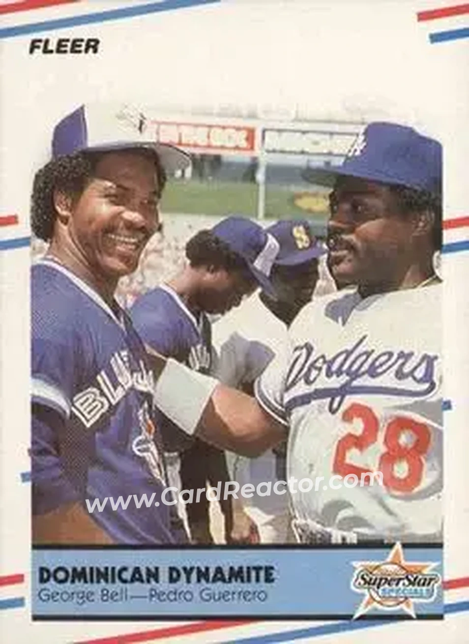 1988 Fleer #623 - Card #623 - Front