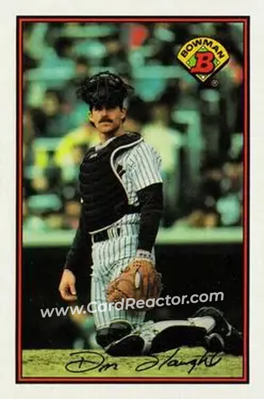 1989 Bowman #172 - Don Slaught - New York Yankees - Front