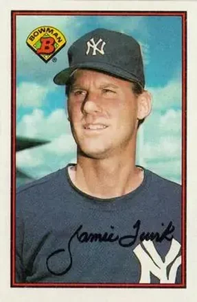 1989 Bowman #173 - Jamie Quirk - New York Yankees 1989 Bowman #173 - Jamie Quirk - New York Yankees