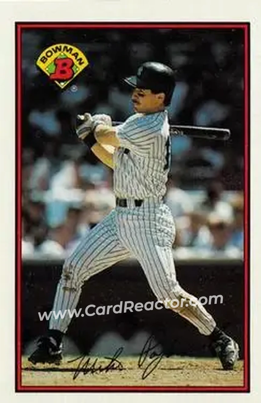 1989 Bowman #175 - Mike Pagliarulo - New York Yankees - Front 1989 Bowman #175 - Mike Pagliarulo - New York Yankees - Front