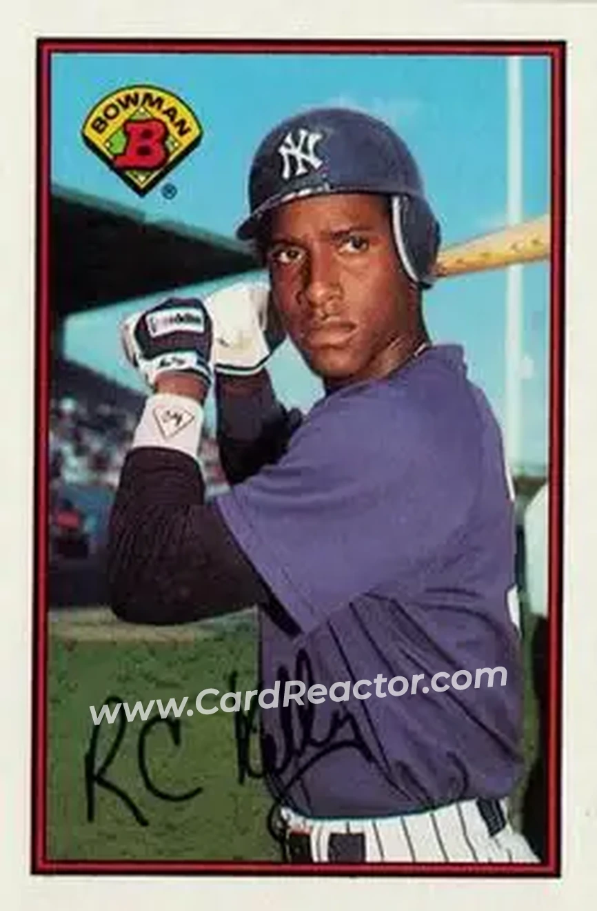 1989 Bowman #183 - Roberto Kelly - New York Yankees - Front