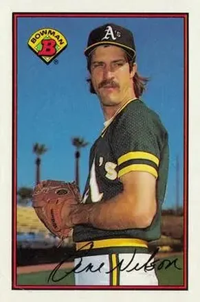 1989 Bowman #185 - Gene Nelson - Oakland Athletics