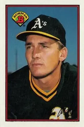 1989 Bowman #189 - Mike Moore - Oakland Athletics 1989 Bowman #189 - Mike Moore - Oakland Athletics