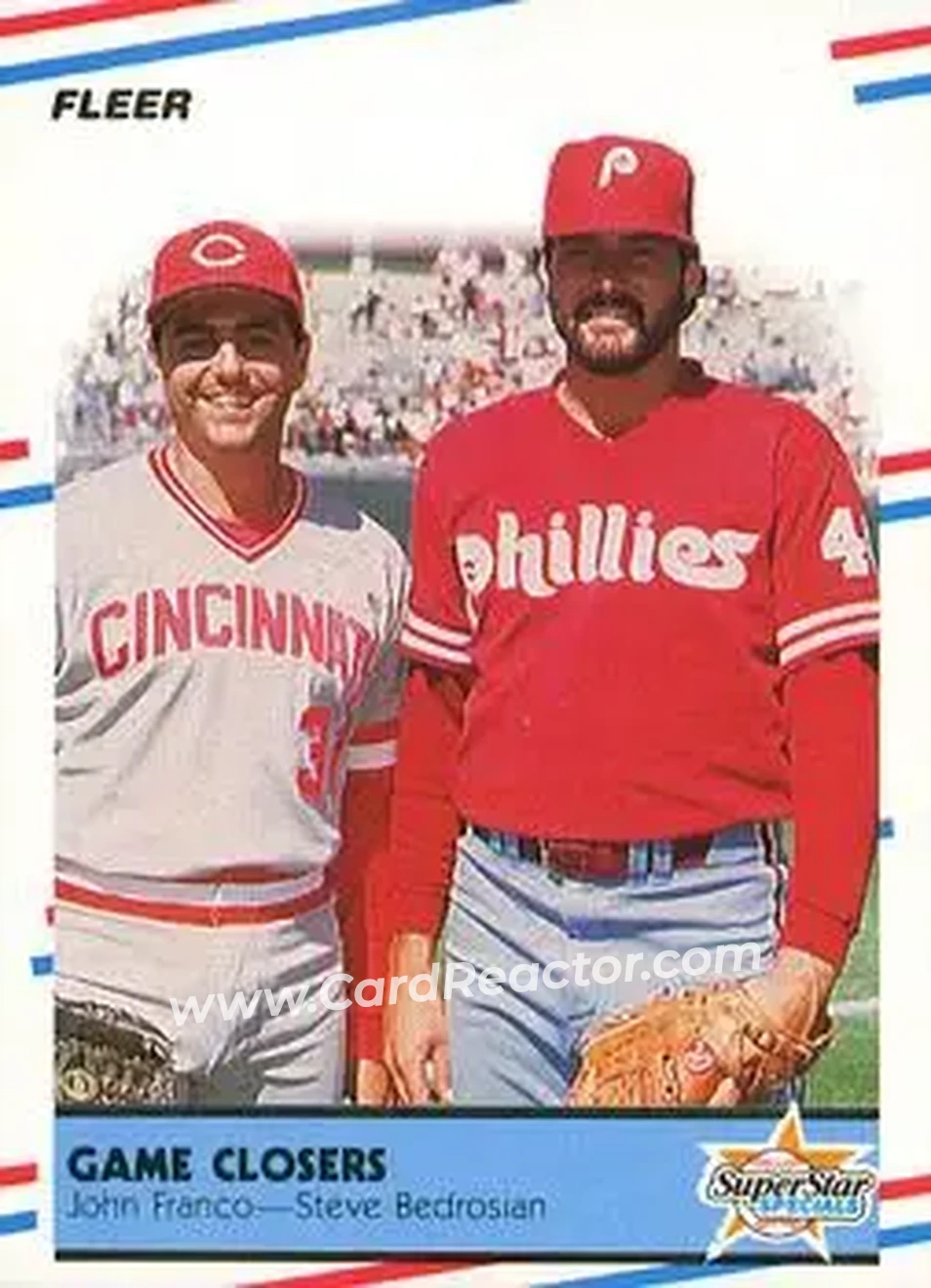 1988 Fleer #627 - Card #627 - Front