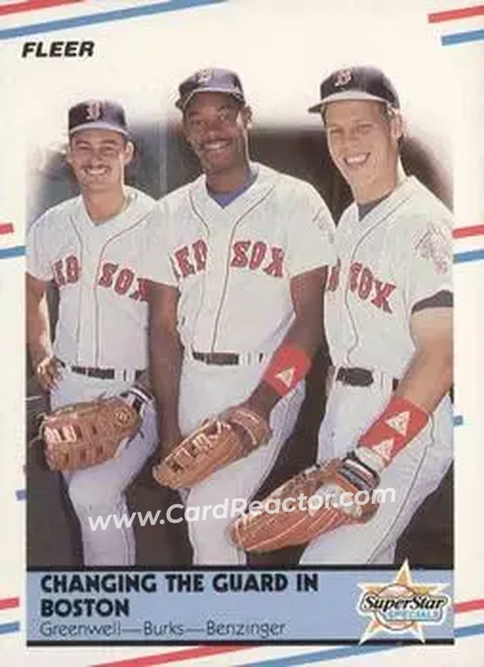 1988 Fleer #630 - Card #630 - Boston Red Sox - Front