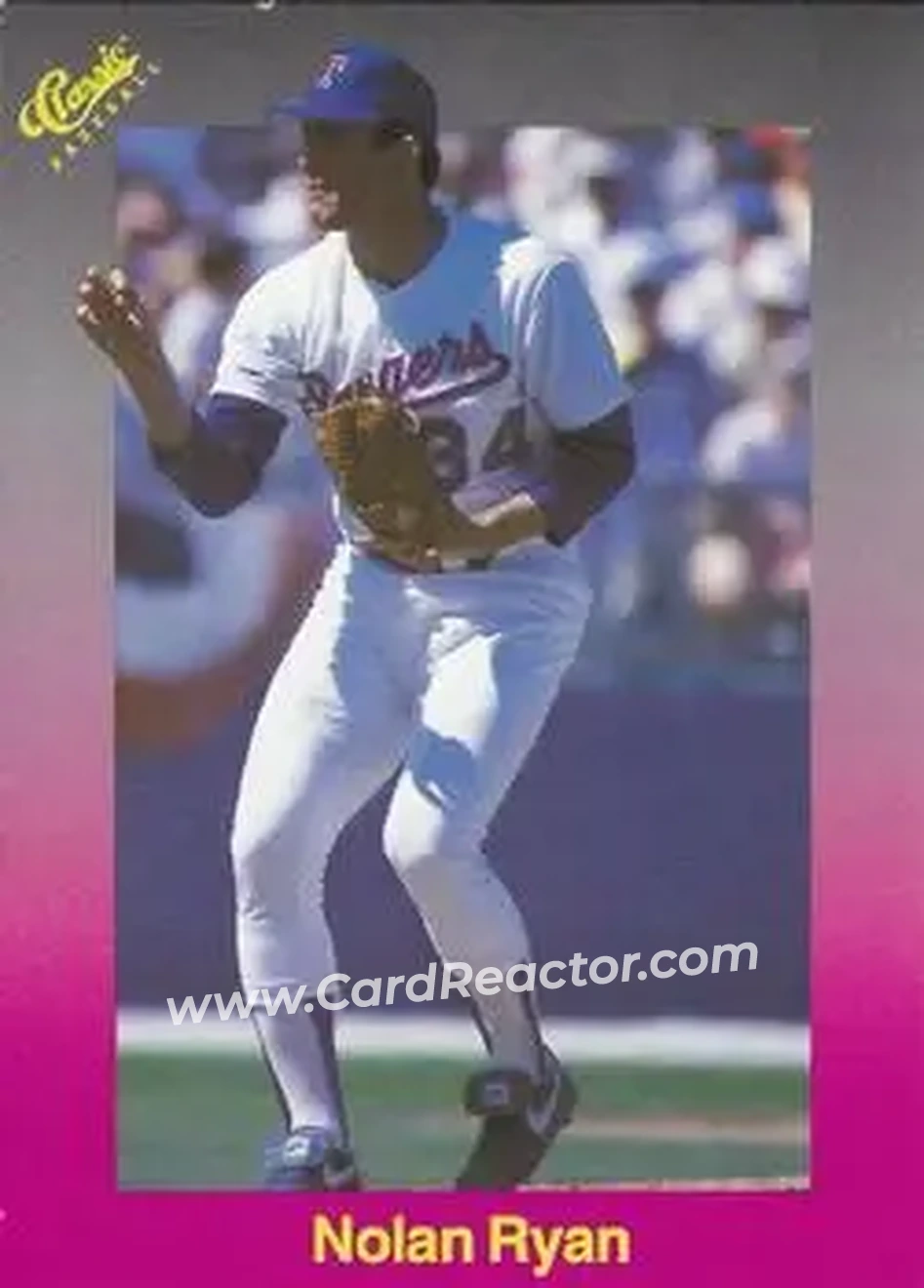 1989 Classic #164 - Nolan Ryan - Texas Rangers - Front