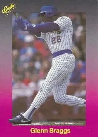 1989 Classic #169 - Glenn Braggs - Milwaukee Brewers