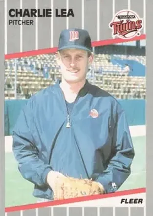 1989 Fleer #119 - Charlie Lea - Minnesota Twins