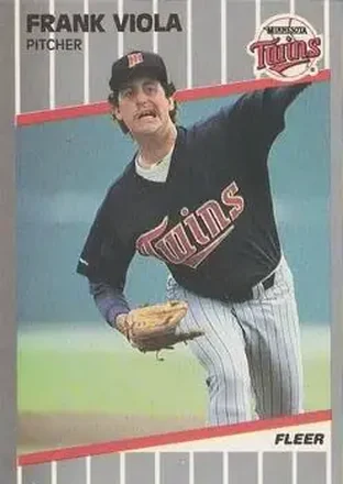 1989 Fleer #127 - Frank Viola - Minnesota Twins 1989 Fleer #127 - Frank Viola - Minnesota Twins