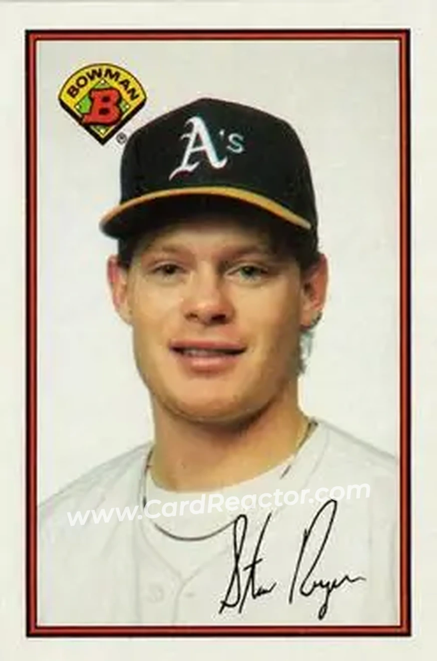 1989 Bowman #195 - Stan Royer - Oakland Athletics - Front
