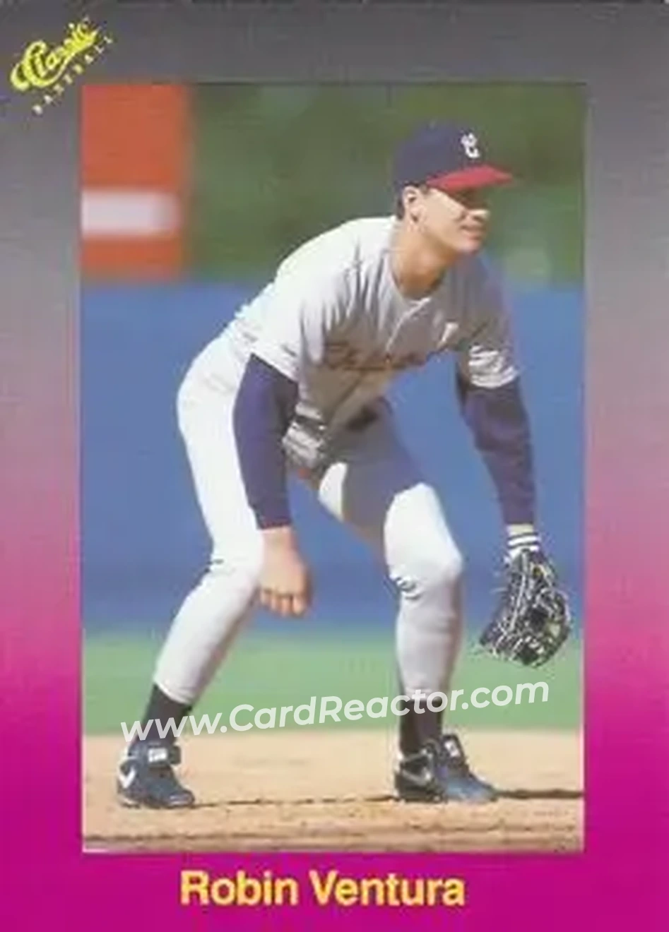 1989 Classic #177 - Robin Ventura - Chicago White Sox - Front 1989 Classic #177 - Robin Ventura - Chicago White Sox - Front