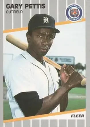 1989 Fleer #141 - Gary Pettis - Detroit Tigers 1989 Fleer #141 - Gary Pettis - Detroit Tigers