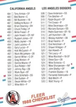 1988 Fleer feature card